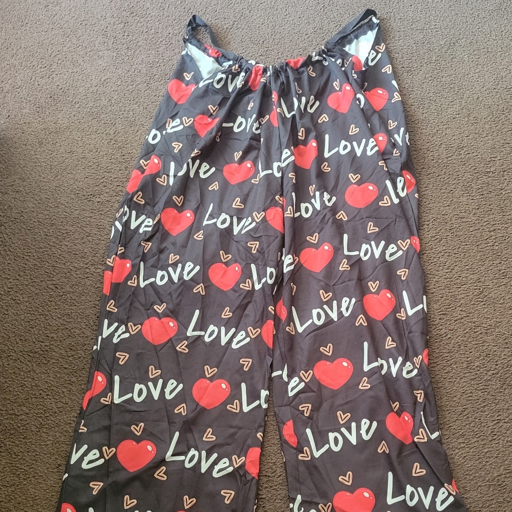 Love Suspender Jumpsuit
